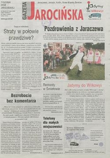Gazeta Jarocińska 2000.07.21 Nr29(511)