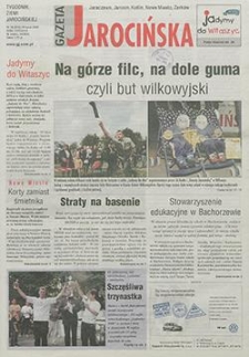 Gazeta Jarocińska 2000.07.28 Nr30(512)