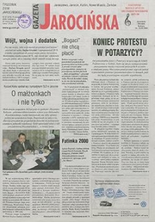Gazeta Jarocińska 2000.09.15 Nr37(519)