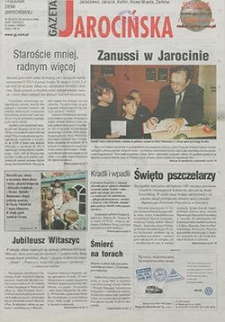 Gazeta Jarocińska 2000.09.29 Nr39(521)