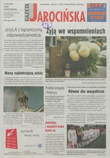 Gazeta Jarocińska 2000.11.03 Nr44(526)
