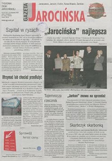 Gazeta Jarocińska 2000.11.10 Nr45(527)