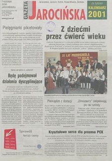 Gazeta Jarocińska 2000.12.08 Nr49(531)