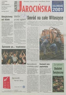 Gazeta Jarocińska 2000.12.15 Nr50(532)