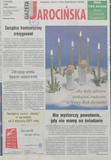 Gazeta Jarocińska 2000.12.22 Nr51(533)