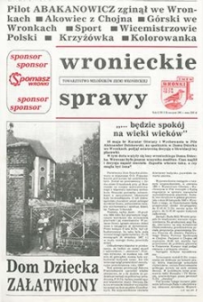 Wronieckie Sprawy 1991.08 R.2 Nr6(9)