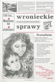Wronieckie Sprawy 1992.05 R.3 Nr3(15)