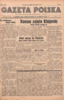 Gazeta Polska: codzienne pismo polsko-katolickie dla wszystkich stan&oacute;w 1939.03.24 R.43 Nr71