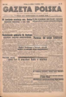 Gazeta Polska: codzienne pismo polsko-katolickie dla wszystkich stan&oacute;w 1939.04.01 R.43 Nr78