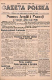 Gazeta Polska: codzienne pismo polsko-katolickie dla wszystkich stanów 1939.04.02 R.43 Nr79