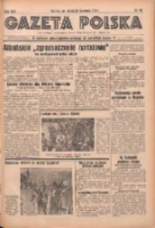 Gazeta Polska: codzienne pismo polsko-katolickie dla wszystkich stan&oacute;w 1939.04.14 R.43 Nr88