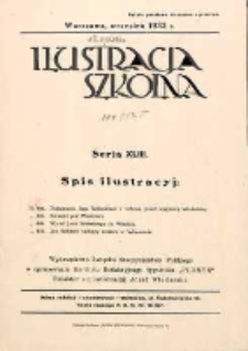 Ilustracja Szkolna 1933 wrzesień Ser.XLIII Nr il. 488/486
