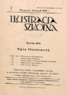 Ilustracja Szkolna 1933 listopad Ser.XLV Nr il.499/503