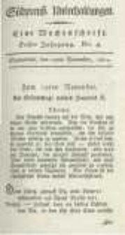 S&uuml;dpreussische Unterhaltungen: eine Wochenschrift. 1801.11.28 Jahrg.1 No.4