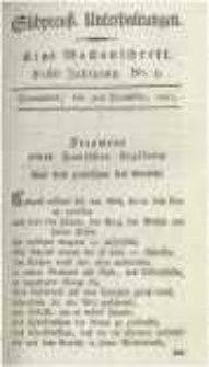 S&uuml;dpreussische Unterhaltungen: eine Wochenschrift. 1801.12.03 Jahrg.1 No.5
