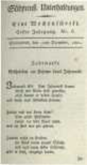Südpreussische Unterhaltungen: eine Wochenschrift. 1801.12.12 Jahrg.1 No.6