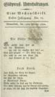 S&uuml;dpreussische Unterhaltungen: eine Wochenschrift. 1802.02.13 Jahrg.1 No.15