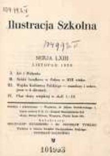 Ilustracja Szkolna 1935 listopad Ser.LXIII Nr il. 1/4