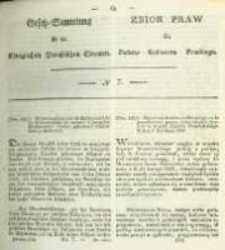 Gesetz-Sammlung für die Königlichen Preussischen Staaten. 1828 No7