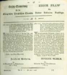 Gesetz-Sammlung für die Königlichen Preussischen Staaten. 1828 No8