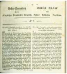 Gesetz-Sammlung für die Königlichen Preussischen Staaten. 1829 No7