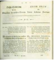 Gesetz-Sammlung für die Königlichen Preussischen Staaten. 1829 No11