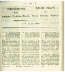 Gesetz-Sammlung f&uuml;r die K&ouml;niglichen Preussischen Staaten. 1829 No14
