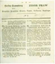 Gesetz-Sammlung f&uuml;r die K&ouml;niglichen Preussischen Staaten. 1840 No2