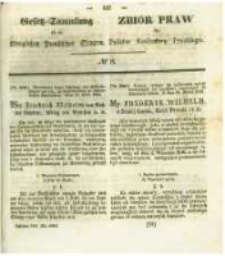 Gesetz-Sammlung für die Königlichen Preussischen Staaten. 1840 No8