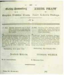 Gesetz-Sammlung f&uuml;r die K&ouml;niglichen Preussischen Staaten. 1842 No6