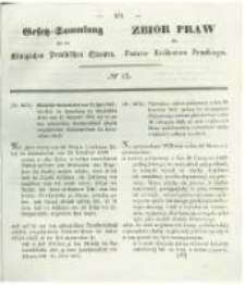 Gesetz-Sammlung f&uuml;r die K&ouml;niglichen Preussischen Staaten. 1842 No15