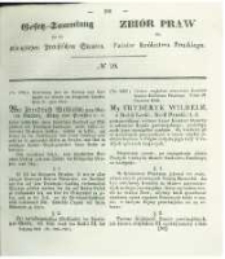 Gesetz-Sammlung für die Königlichen Preussischen Staaten. 1842 No20