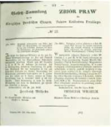 Gesetz-Sammlung für die Königlichen Preussischen Staaten. 1842 No22