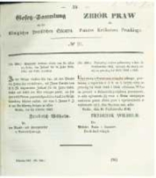 Gesetz-Sammlung f&uuml;r die K&ouml;niglichen Preussischen Staaten. 1842 No23
