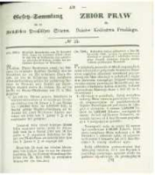 Gesetz-Sammlung für die Königlichen Preussischen Staaten. 1842 No25