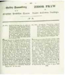 Gesetz-Sammlung f&uuml;r die K&ouml;niglichen Preussischen Staaten. 1842 No26
