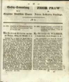 Gesetz-Sammlung f&uuml;r die K&ouml;niglichen Preussischen Staaten. 1844 No3
