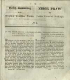 Gesetz-Sammlung für die Königlichen Preussischen Staaten. 1844 No4