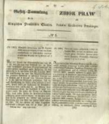 Gesetz-Sammlung für die Königlichen Preussischen Staaten. 1844 No5