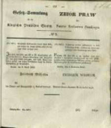 Gesetz-Sammlung für die Königlichen Preussischen Staaten. 1844 No9