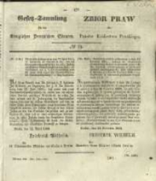 Gesetz-Sammlung für die Königlichen Preussischen Staaten. 1844 No14