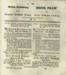 Gesetz-Sammlung f&uuml;r die K&ouml;niglichen Preussischen Staaten. 1844 No16