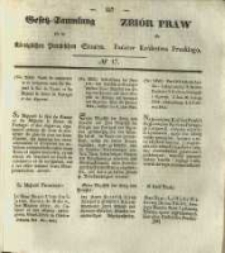 Gesetz-Sammlung f&uuml;r die K&ouml;niglichen Preussischen Staaten. 1844 No17