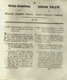 Gesetz-Sammlung f&uuml;r die K&ouml;niglichen Preussischen Staaten. 1844 No24