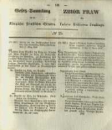 Gesetz-Sammlung f&uuml;r die K&ouml;niglichen Preussischen Staaten. 1844 No25
