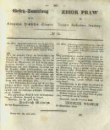 Gesetz-Sammlung f&uuml;r die K&ouml;niglichen Preussischen Staaten. 1844 No26