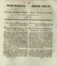 Gesetz-Sammlung f&uuml;r die K&ouml;niglichen Preussischen Staaten. 1844 No30
