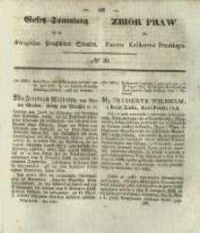Gesetz-Sammlung für die Königlichen Preussischen Staaten. 1844 No30