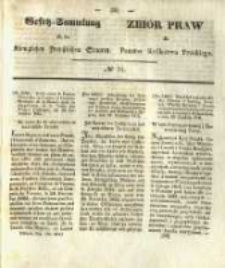 Gesetz-Sammlung f&uuml;r die K&ouml;niglichen Preussischen Staaten. 1844 No31