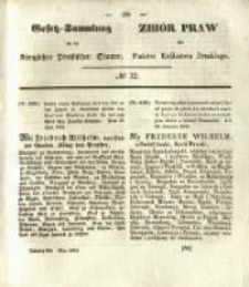 Gesetz-Sammlung f&uuml;r die K&ouml;niglichen Preussischen Staaten. 1844 No32